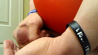 Small Penis Cuckold made to masturbate and lick own cum! SPH POV