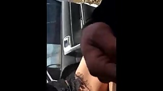 friend has sex with a college chick in his car (MUST WATCH )