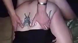 Tattooed cuck wife held down while I fuck her.